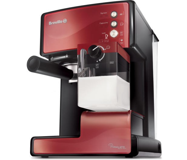 BREVILLE PRIMA LATTE CZERWONY VCF046X - 1439704 - zdjęcie 2